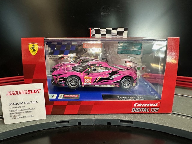 carrera digital 31081 ferrari 488 gt3 iron dames nº85